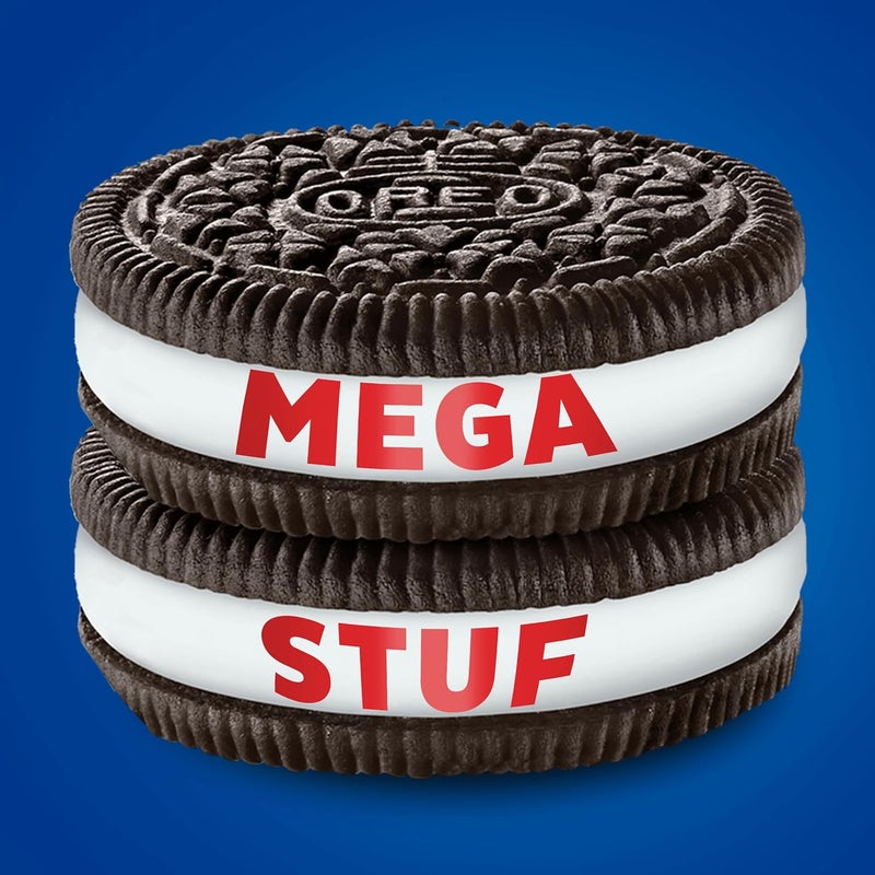OREO Mega Stuf Chocolate Sandwich Cookies, Party Size - Image 5